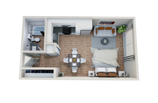 Floorplan - Sepulveda West Apartments