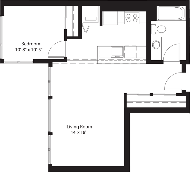 Floorplan - Chloe on Union