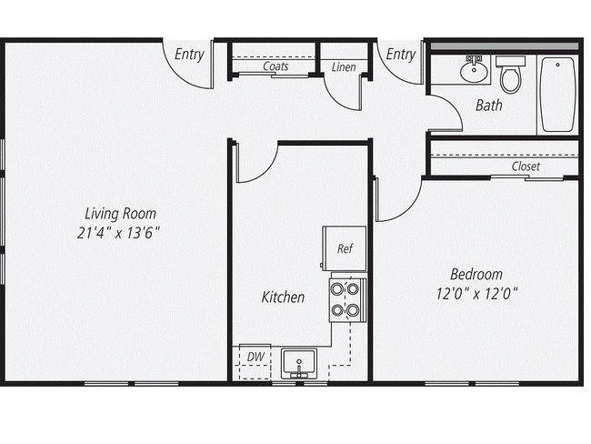 Floorplan - Captain Parker Arms