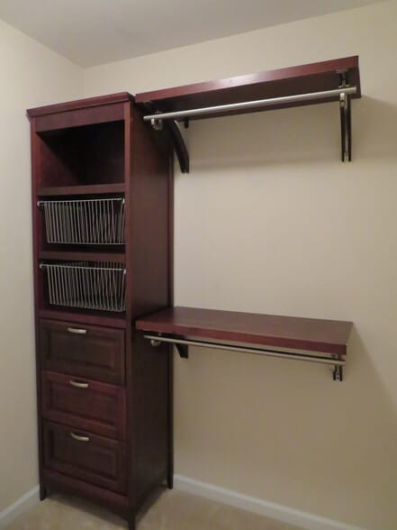 Master Suite Closet built-ins - 2496 Stadium Dr