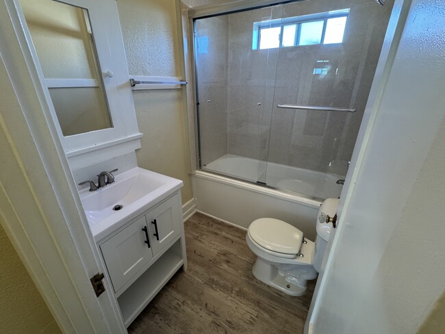 Newly renovated hallway bathroom. - 1749 E 3rd St