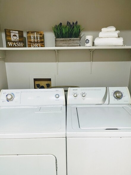 Laundry in Unit - 518 N Harrison St