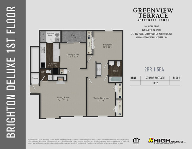 Floorplan - Greenview Terrace