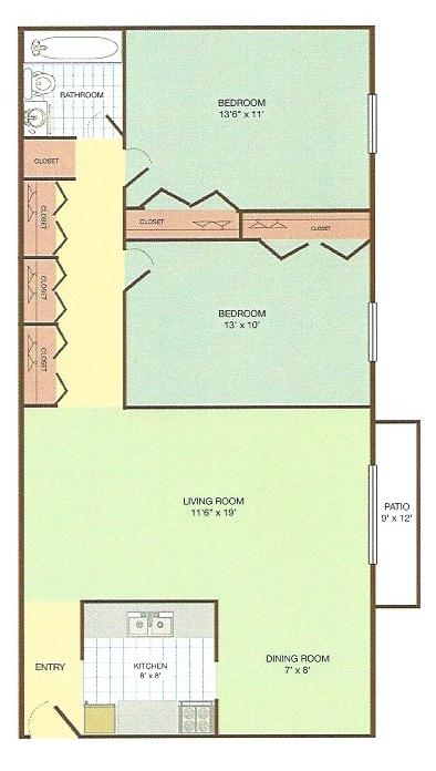 Floorplan - Aljer Manor