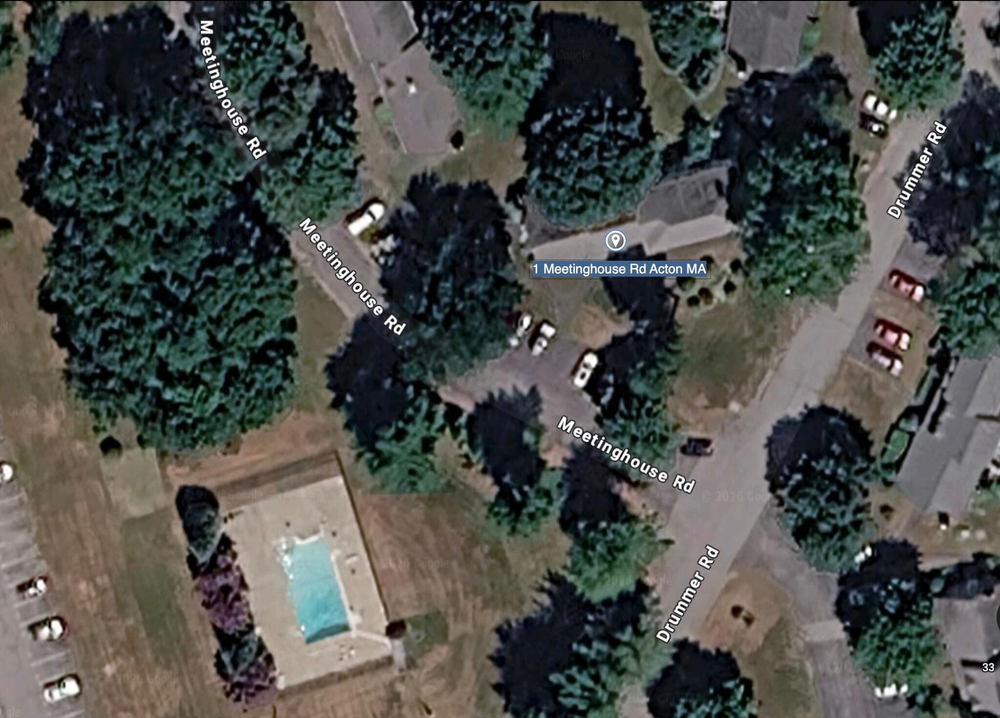 Top View - 1 Meetinghouse Rd