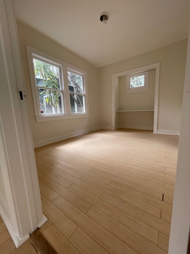Bedroom (with built in desk) - 1223 N Orange Grove Ave
