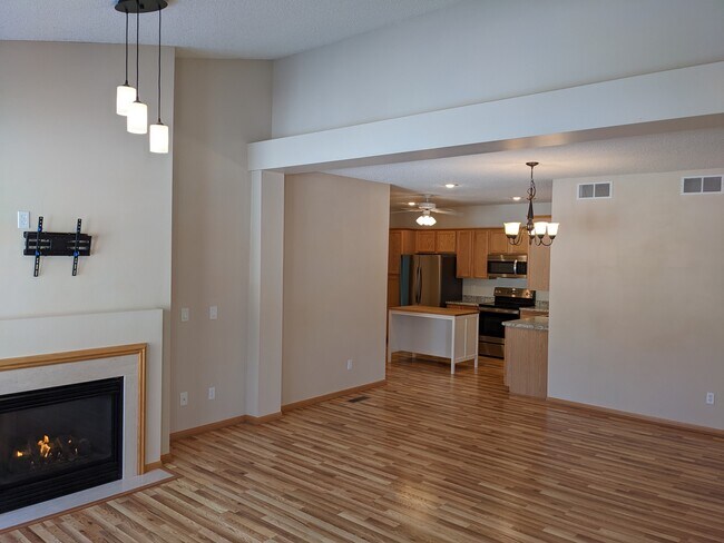 Living, dining, and kitchen - 5851 Prairie Ridge Dr