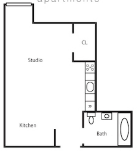 0BR/1BA - 28 West Apartments List