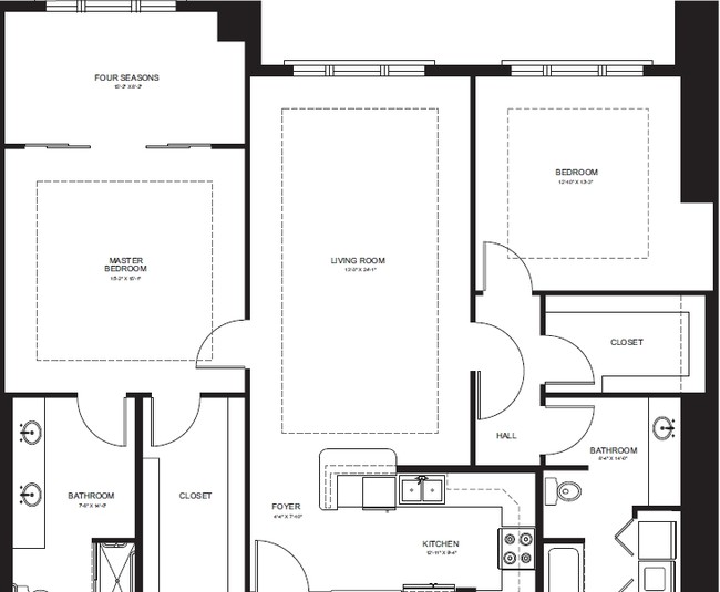 2BR/2BA - Jacaranda Trace