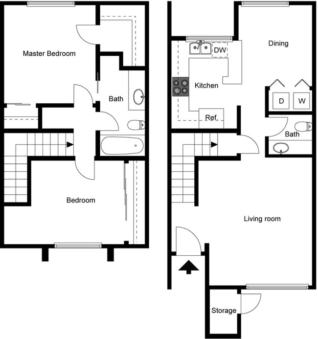 Floorplan - Brighton Park Apartments