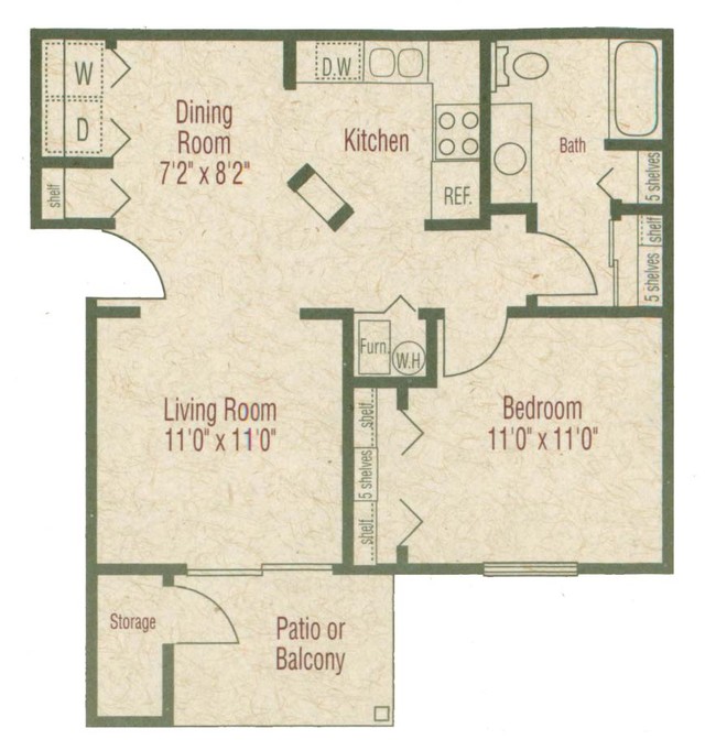 1BR/1BA - Shady Knoll