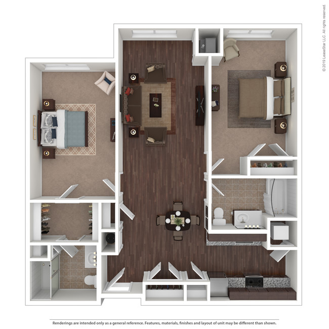 Floorplan - Snowden Creek Apartments, 62+