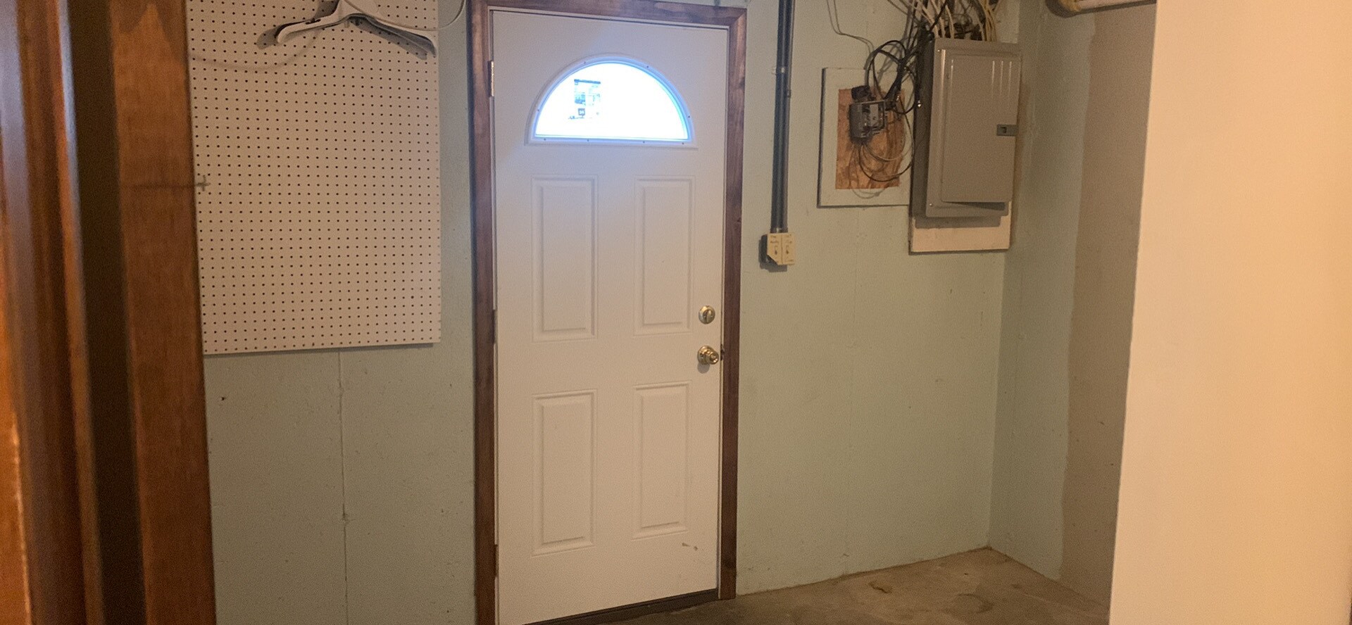 Utility/storage room with basement walkout - 16 Kyles Ln