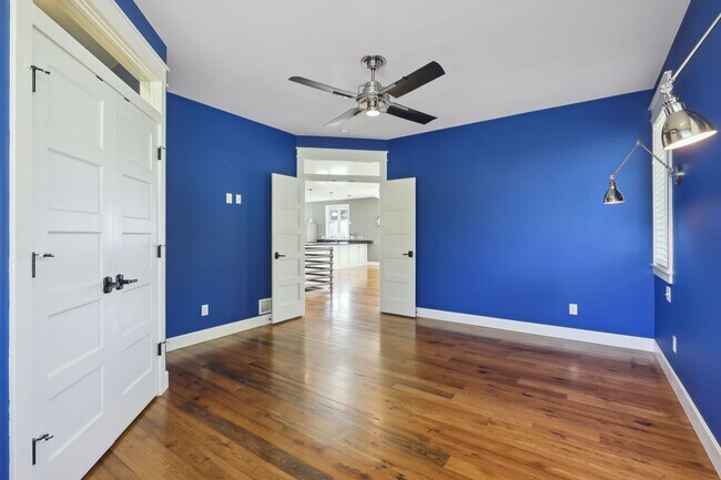 Double french doors with transoms. - 924 Eleanor Ave