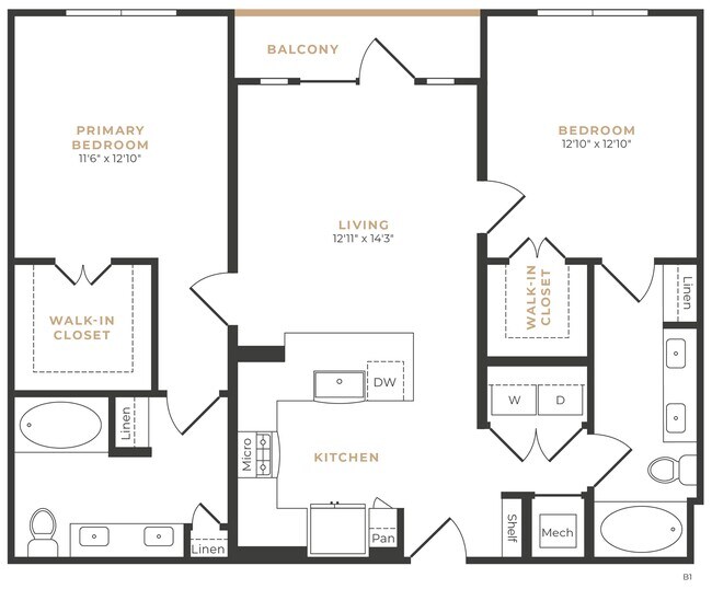 Floorplan - Live at Memorial