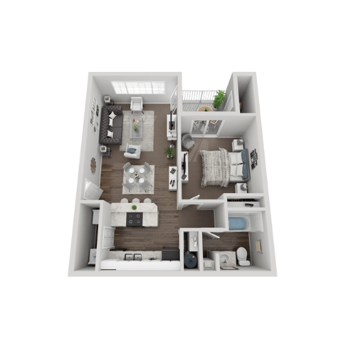 Floorplan - The Overlook at Falls Park