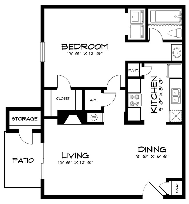 Floorplan - Cannongate Apartments