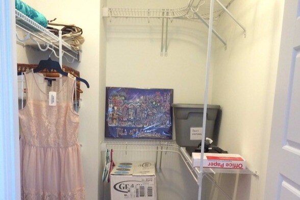 bedroom main floor closet - 2547 S Shore Dr