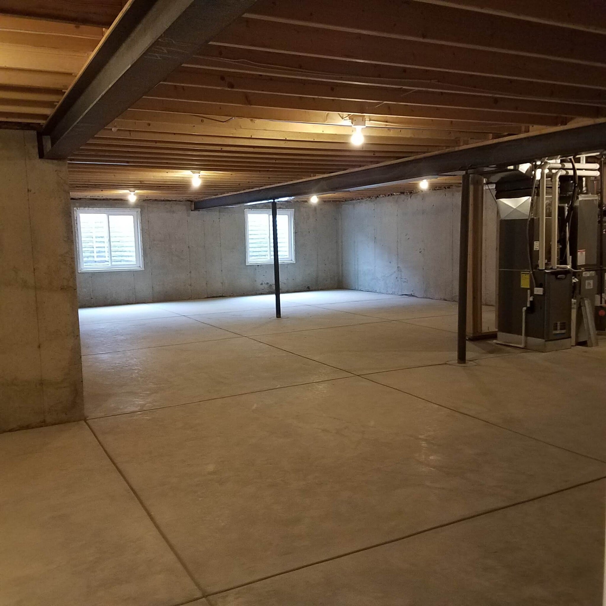 Unfinished Basement - 448 Trailcrest Ct