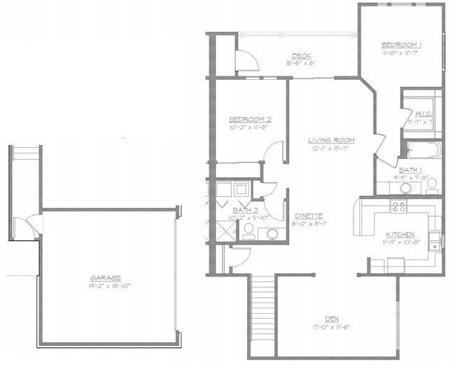 2BR / 2BA - Whitespire Grove Apartments