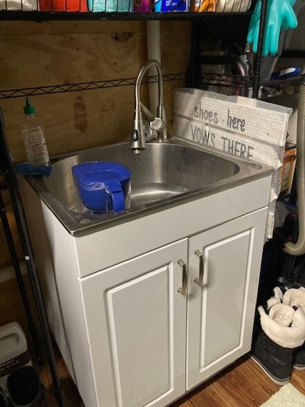utility sink by W/D - 178 Walnut Dr