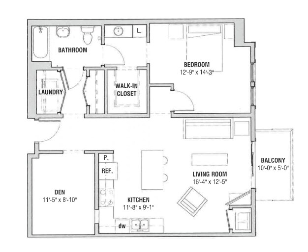 Floorplan - The Covington Apartment Homes