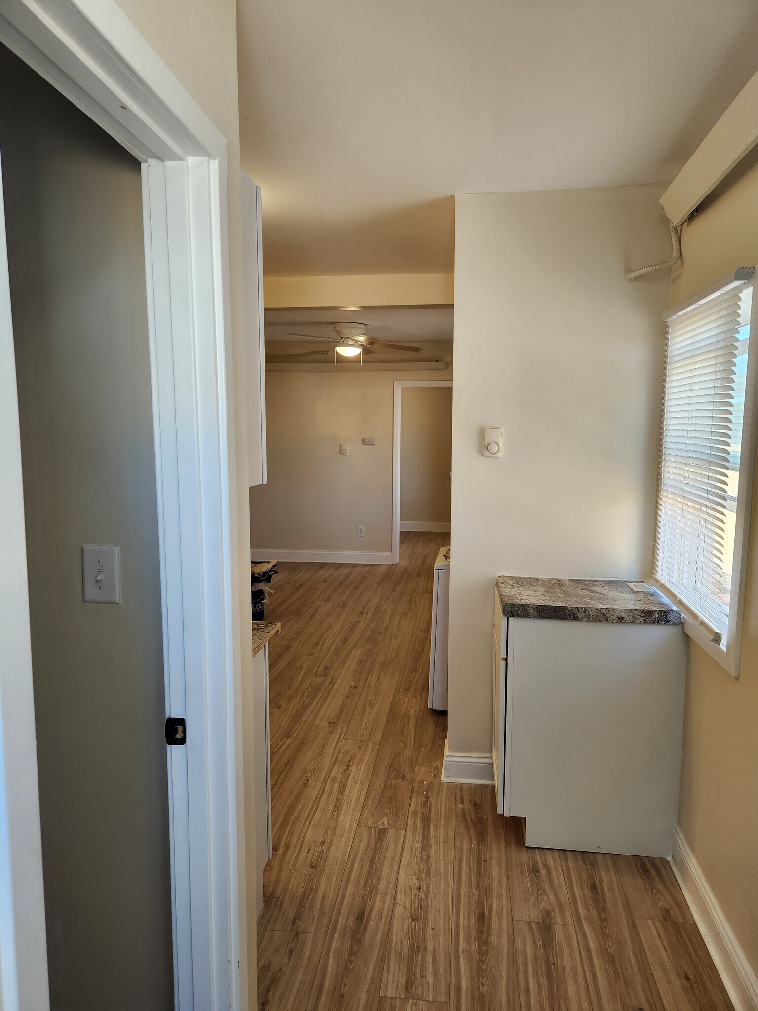 Charging station and hidden trash cupboard - 1424 Avenue A