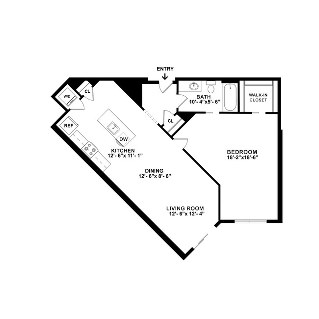 Floorplan - Cornerstone Apartments