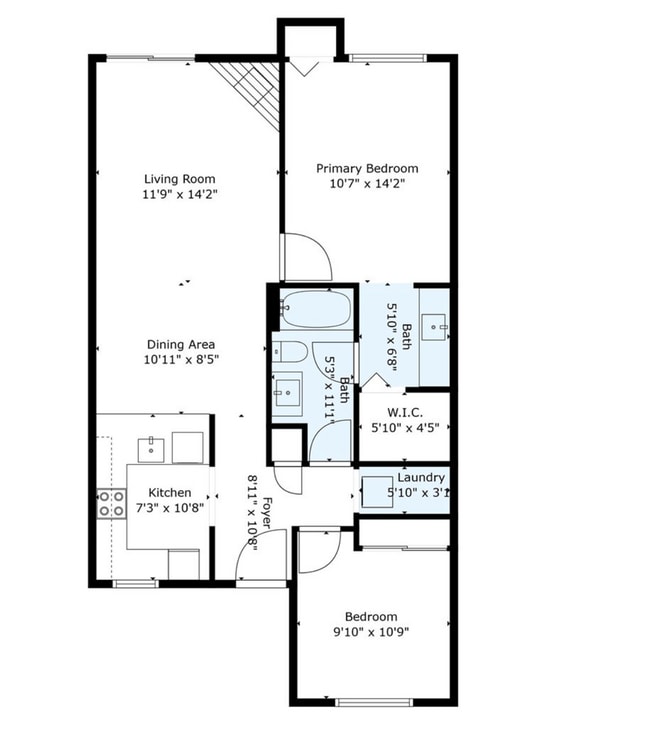 Building Photo - Easy to book Self Tours for this 2 bed/1 + bath condo in Kent off of Canyon Dr!