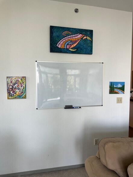 White board for brainstorming sessions - 2717 Western Ave