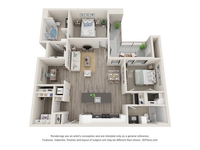 Floorplan - Durham Heights