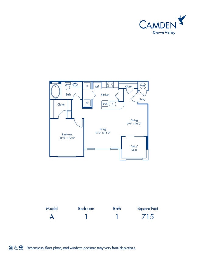 Floorplan - Camden Crown Valley