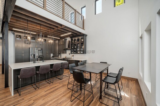 Main level double height space (24' ceilings) - 26539 E Shore Pl