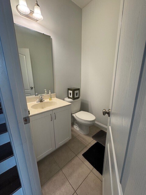 basement bathroom - 9503 Westchire Ct