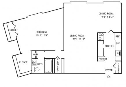 Floorplan - Lafayette Plaza- 55 +