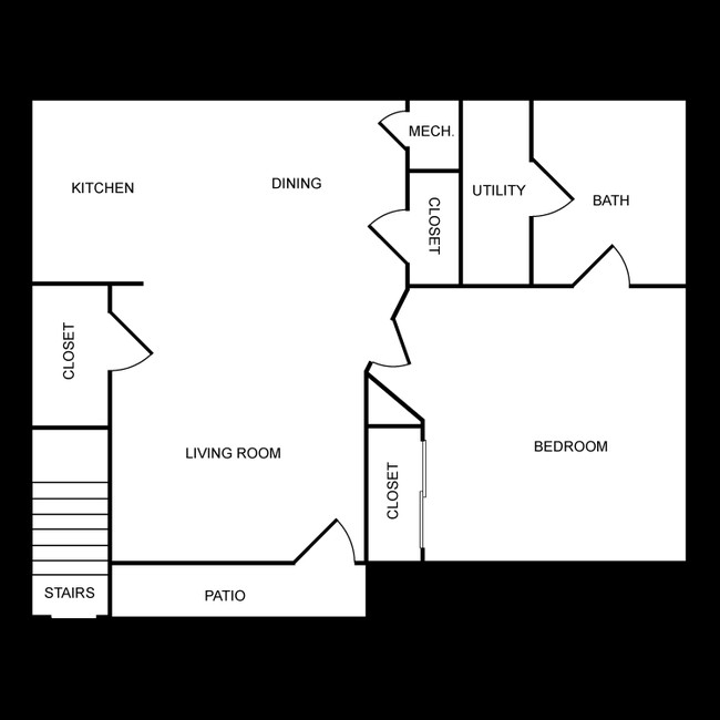 1BR/1BA - Gardens at Duncan