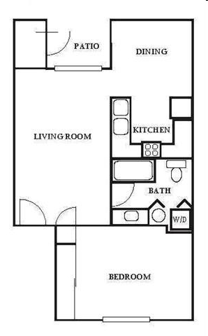 1 Bedroom 1 Bath Large - Reedville Commons