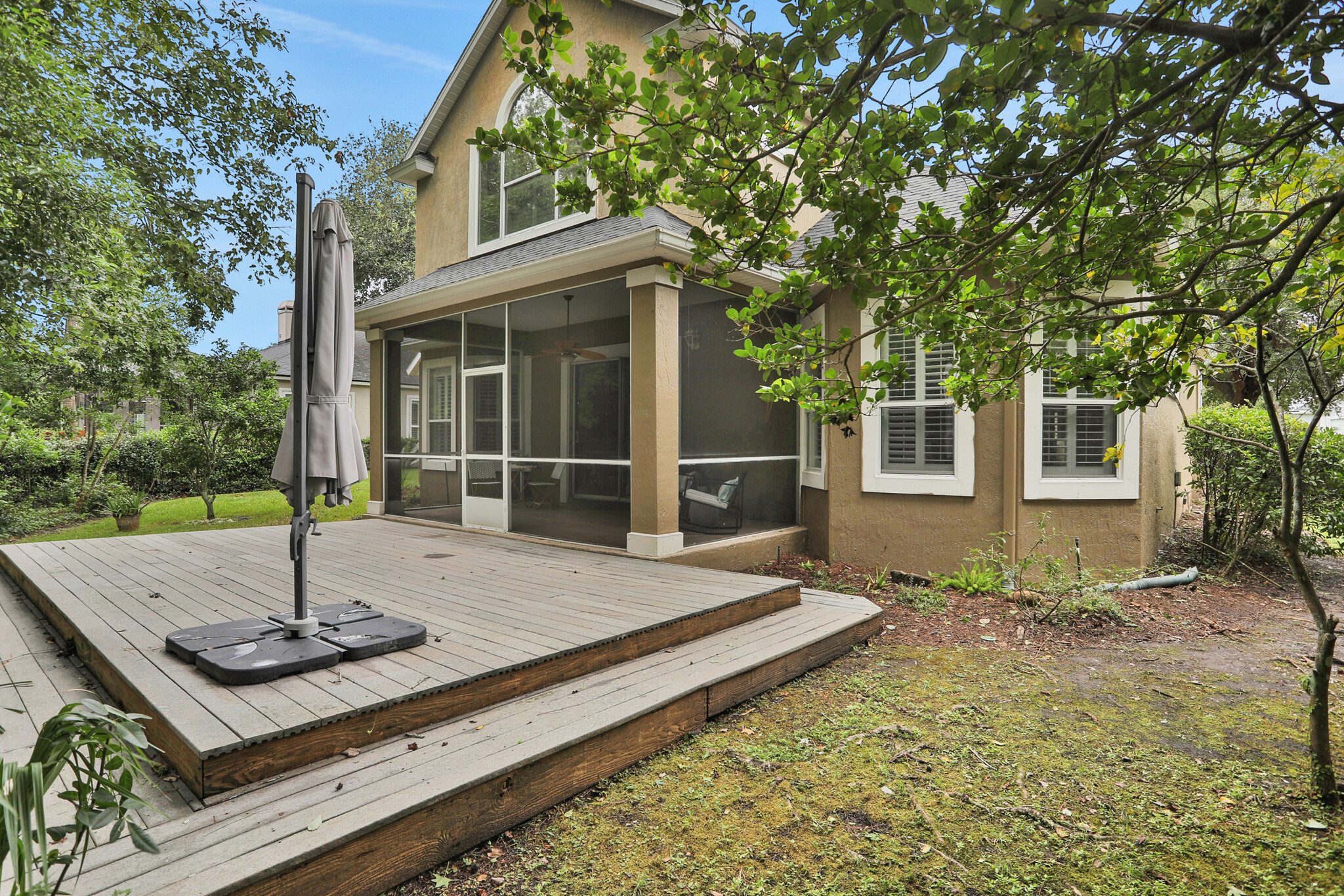 Back patio - 14566 Marsh View Dr