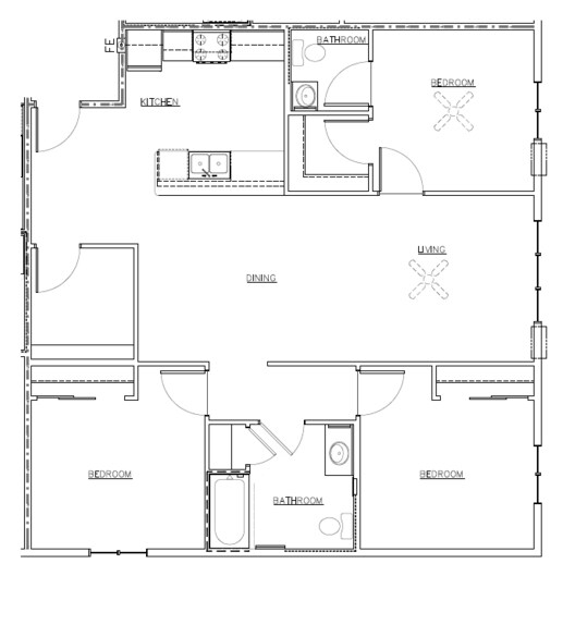 Unit 6 - Jefferson Street Apartments
