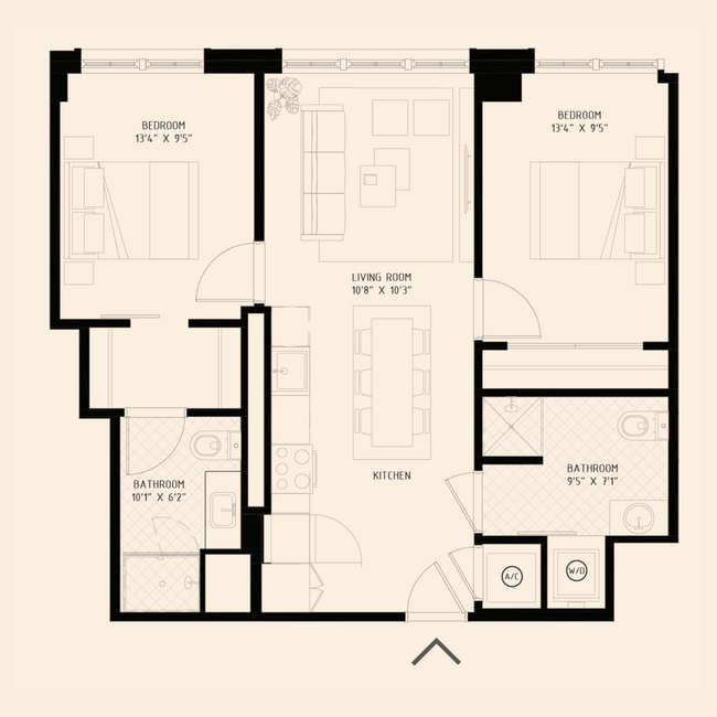 Floorplan - Memoir Warehouse District