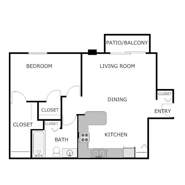 Floorplan - STURGEON BAY APARTMENTS