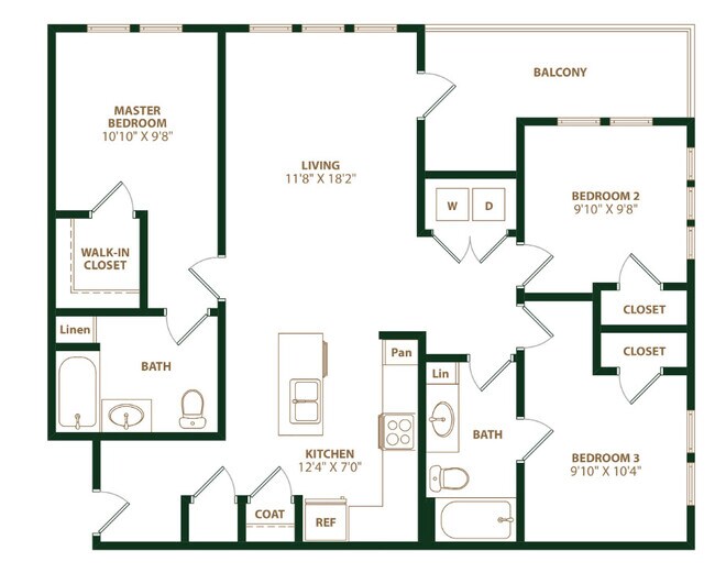 Floorplan - Artisan at Ruiz