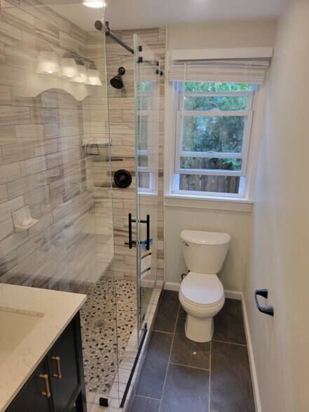 Frameless Shower - 218 Chatham Ave