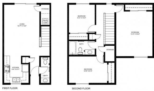 Floorplan - Village East Apartments