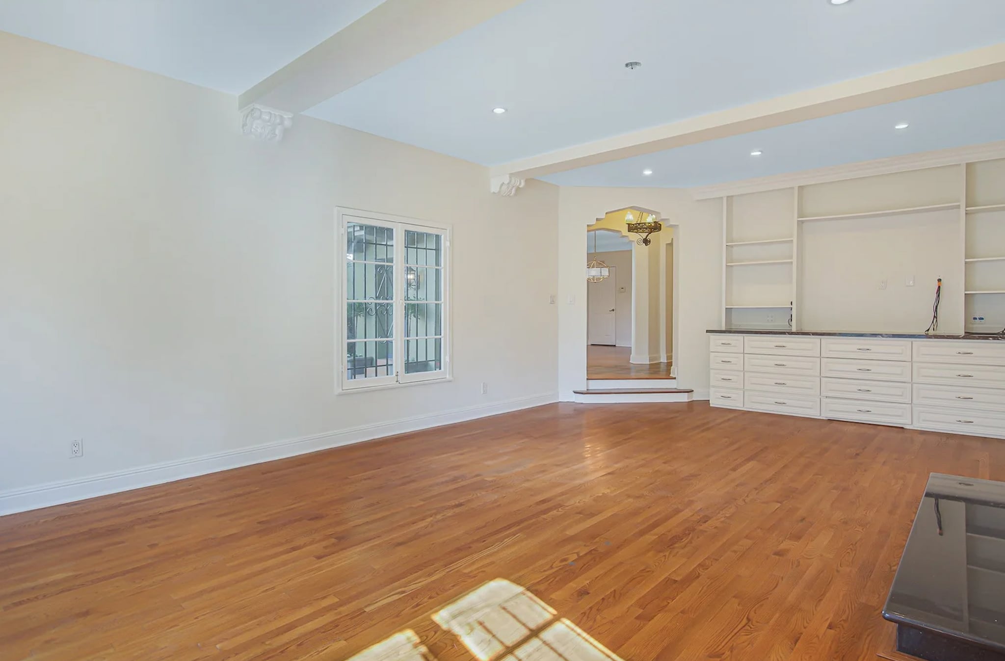 Entryway and living room - 1074 S Genesee Ave