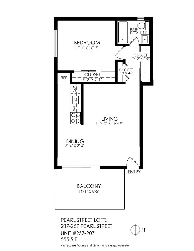 Floorplan - Pearl Street Flats