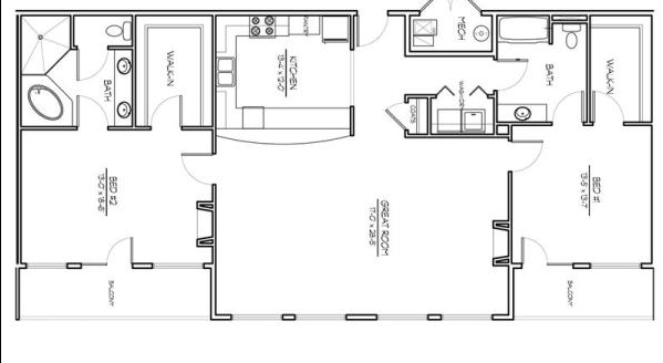 Floorplan - One & Nine Condominiums