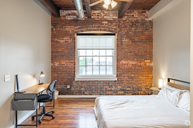 2BR, 1BA - 1200SF - Primary Bedroom - The Dorian