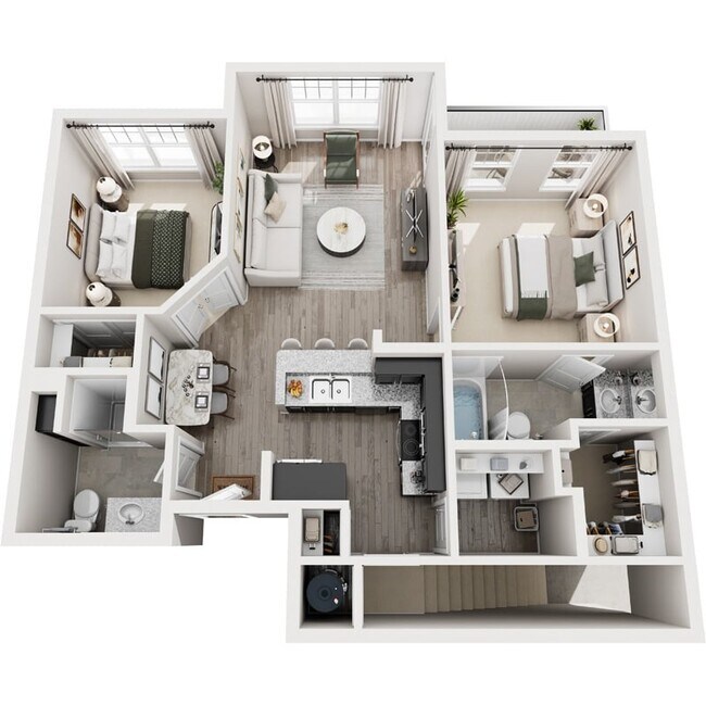 Floorplan - The Hamilton at Fishers