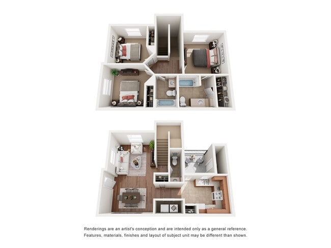 Floorplan - Bella Townhomes